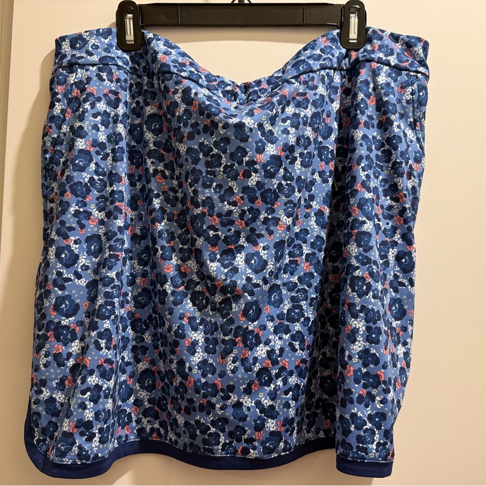 Floral Blue Women's Skirt